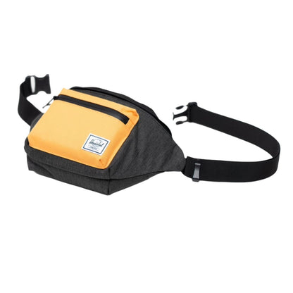 Herschel Seventeen Hip Pack -  Black Crosshatch/Black/Blazing Orange