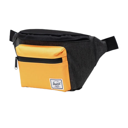 Herschel Seventeen Hip Pack -  Black Crosshatch/Black/Blazing Orange