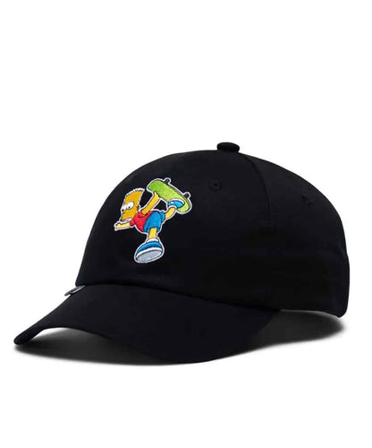 Herschel Sylas cap featuring The Simpsons graphics, with a curved brim and adjustable strap for casual everyday wear.