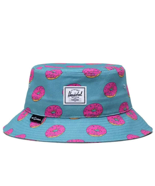 Herschel Norman bucket hat featuring The Simpsons graphics, with a soft brim and casual unisex design for everyday wear.