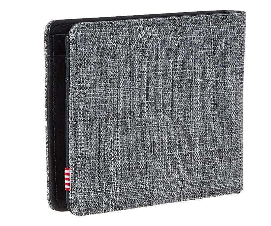 Herschel Hank Bifold Wallet #10368-00919 (Raven Crosshatch)