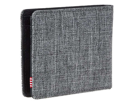 Herschel Hank Bifold Wallet #10368-00919 (Raven Crosshatch)