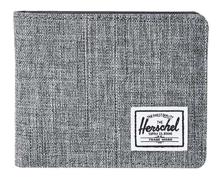 Herschel Hank Bifold Wallet #10368-00919 (Raven Crosshatch)