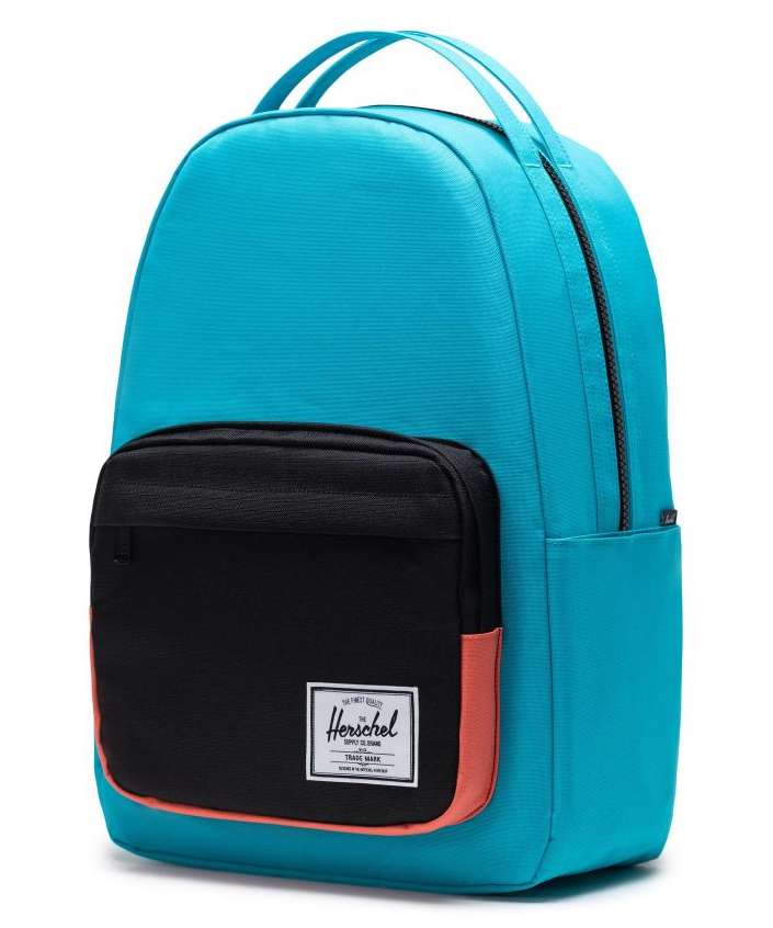 Herschel Miller Backpack #10789-04461 (Blue Bird/Black/Emberglow)