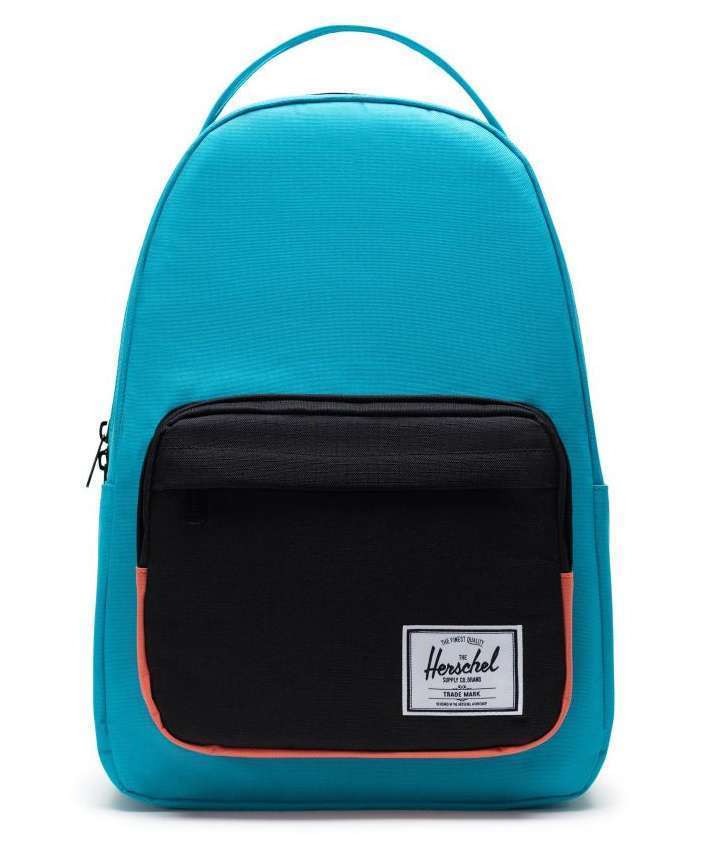 Herschel Miller Backpack #10789-04461 (Blue Bird/Black/Emberglow)