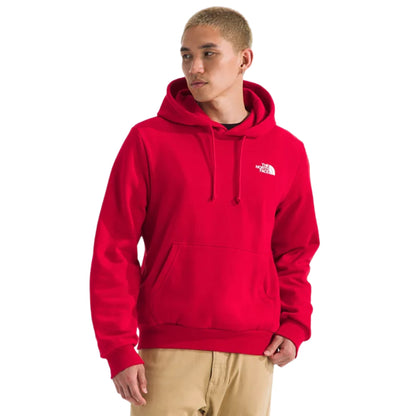 The North Face Men’s Evolution Box Never Stop Exploring Hoodie Red