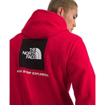 The North Face Men’s Evolution Box Never Stop Exploring Hoodie Red