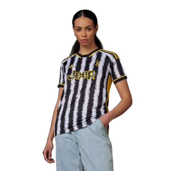 adidas Women's JUVENTUS 23/24 HOME JERSEY - Black/White