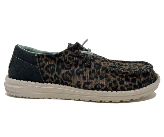 Hey Dude Women's Wendy Sox Leopard 121929003 Leo Grey