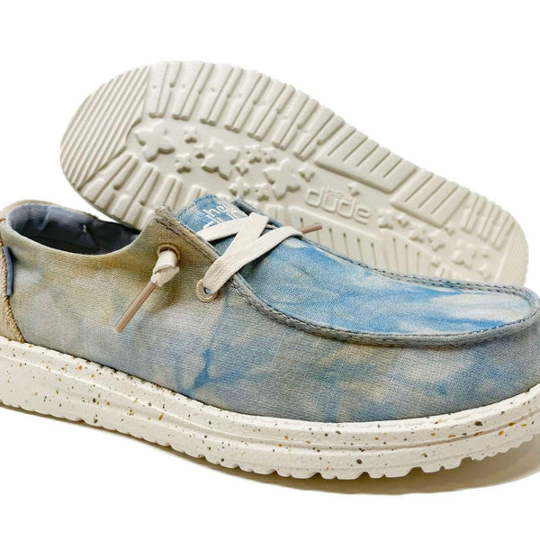 Hey Dude Wendy Tie Dye  122252731 Dawn Blue