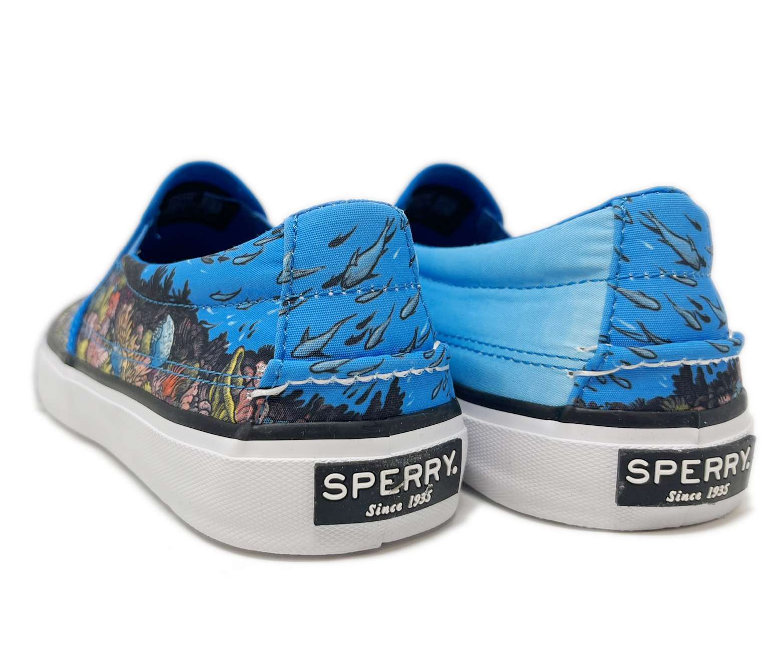 SPERRY MEN'S STRIPER KERBY ROSANES COLLABORATION - BLUE - LIMITED EDITION STS24458