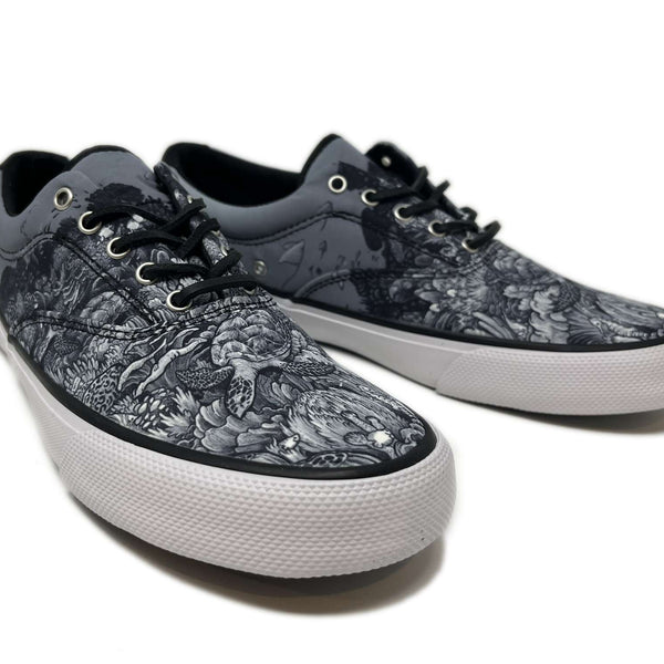 SPERRY MEN'S STRIPER KERBY ROSANES COLLABORATION - BLK - LIMITED EDITION STS24459