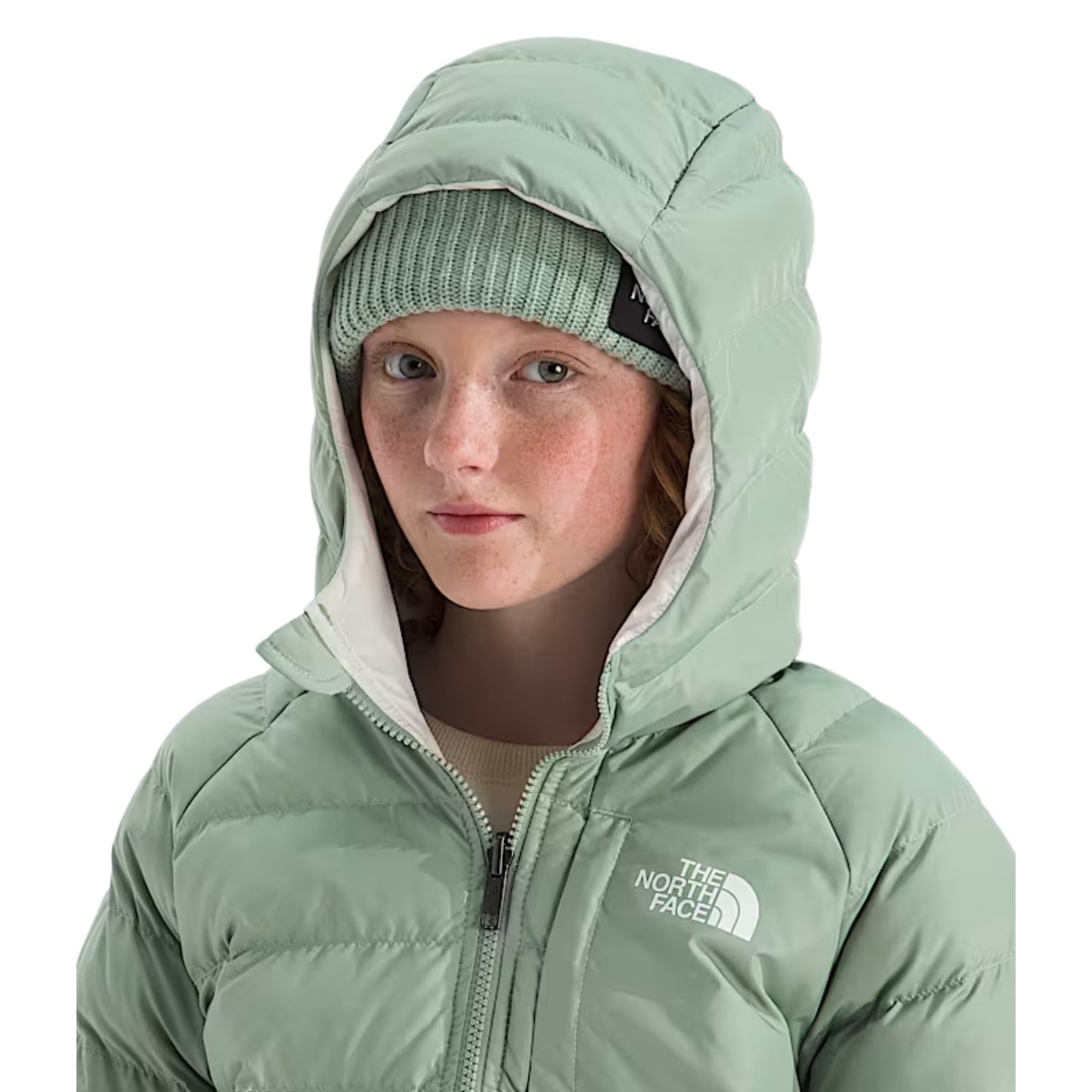 The North Face Girls’ Reversible Perrito Jacket Slate Moss