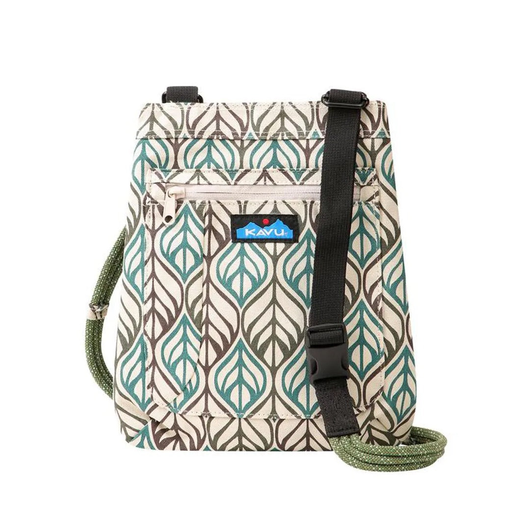 Crossbody bag featuring an adjustable shoulder strap, spacious zippered compartments, multiple organizational pockets, and a lightweight design for everyday carry and travel