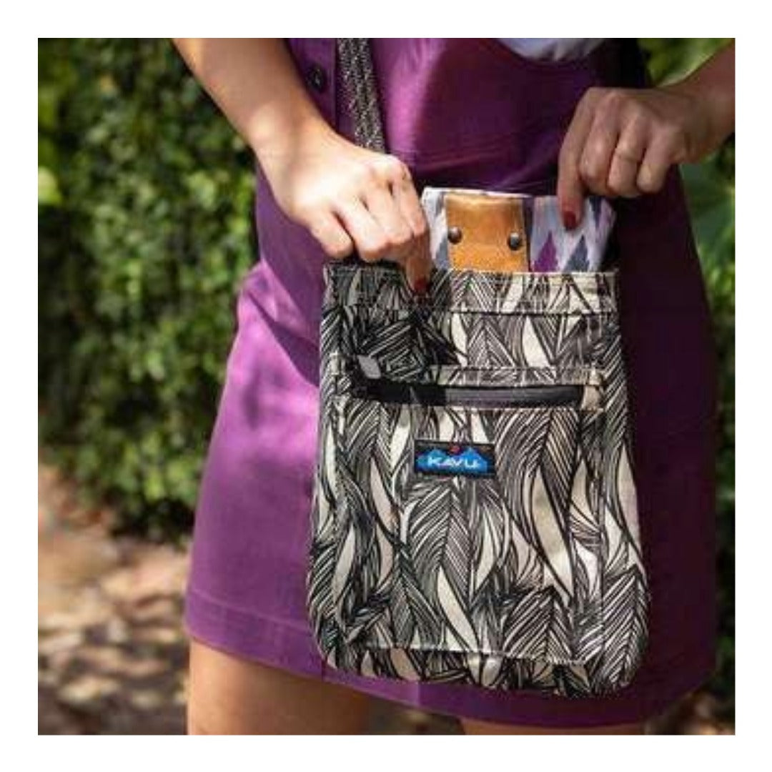 KAVU Keepalong Crossbody Bag - Grandmas Quilt
