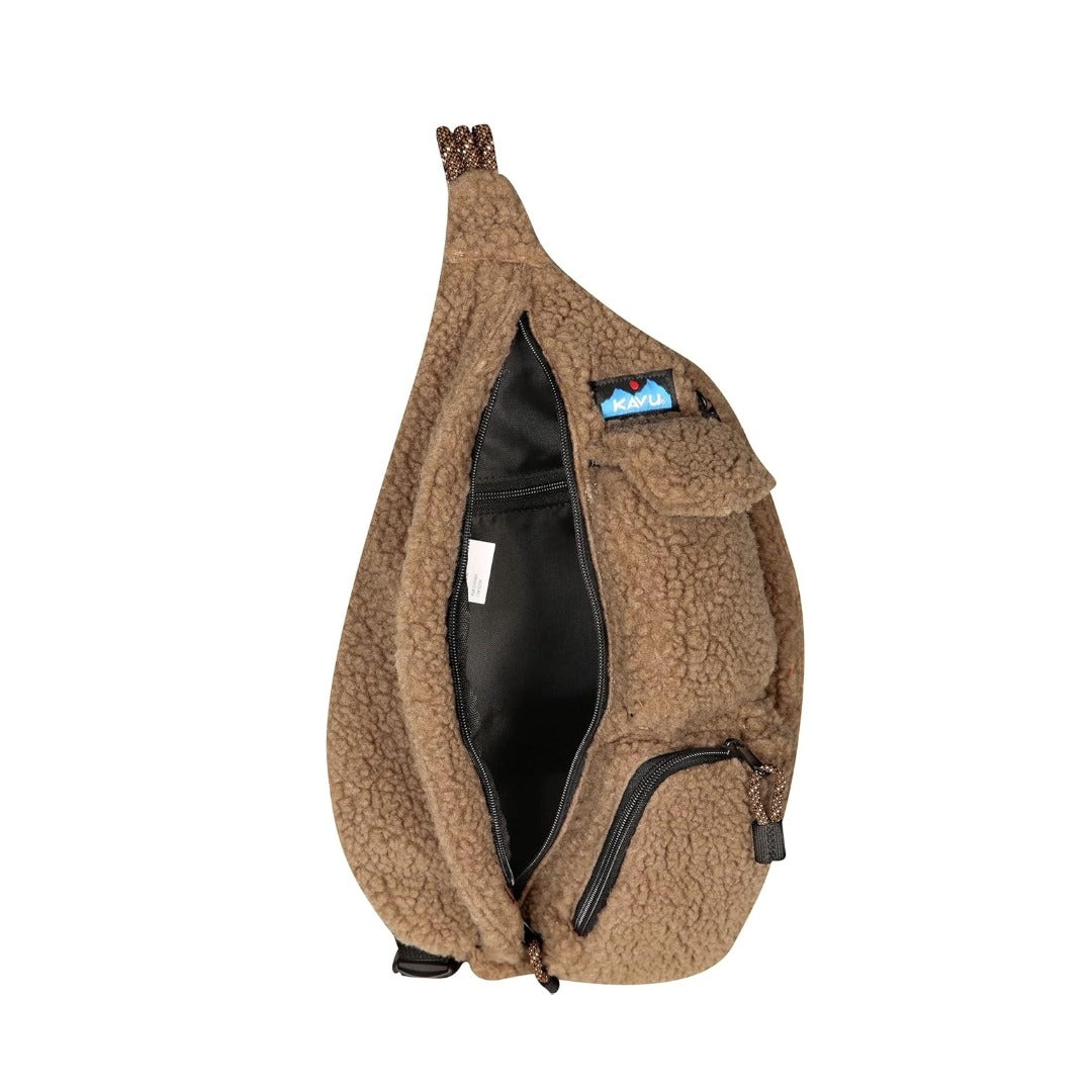 KAVU Mini Rope Fleece Bag Sling  - Khaki