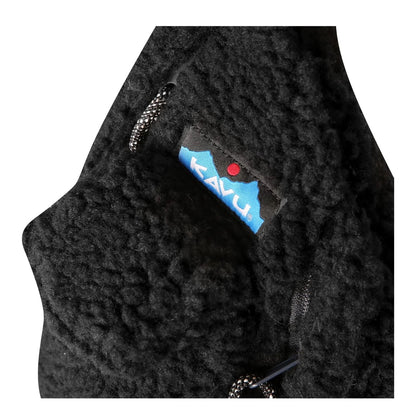 KAVU Mini Rope Fleece Bag Sling  - Jet Black