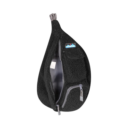 KAVU Mini Rope Fleece Bag Sling  - Jet Black