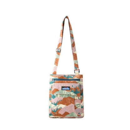 Compact crossbody bag featuring an adjustable shoulder strap, multiple zippered compartments, and a lightweight design for travel, commuting, and everyday carry