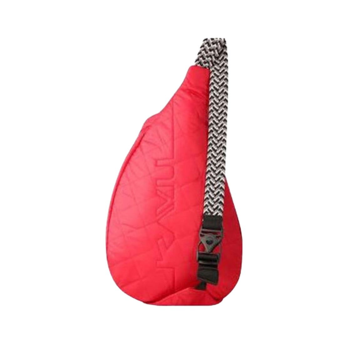 Kavu Mini Rope Puff Bag - Scarlet
