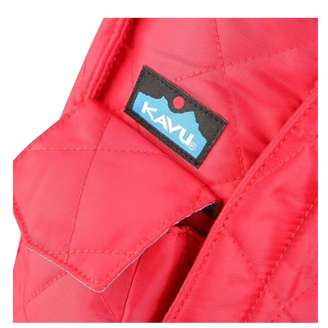 KAVU Rope Puff Bag - Scarlet