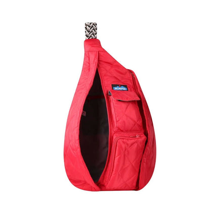 KAVU Rope Puff Bag - Scarlet