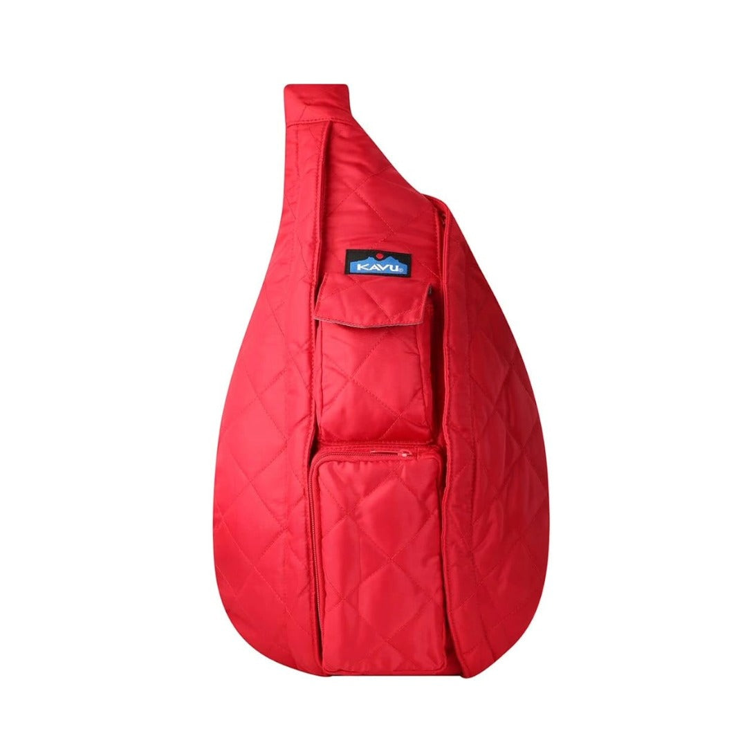 KAVU Rope Puff Bag - Scarlet