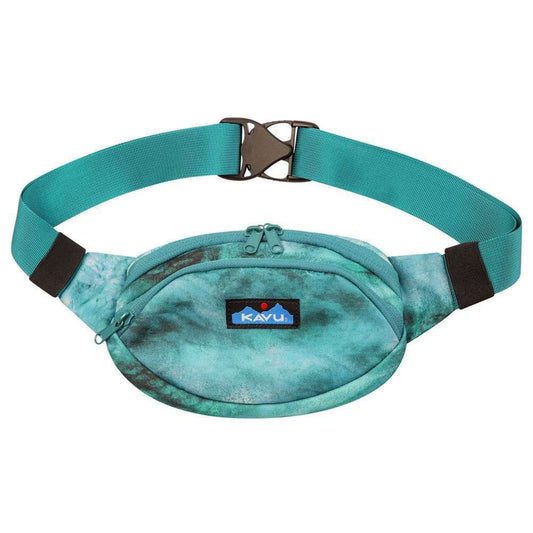 Compact waist bag featuring an adjustable strap, multiple zippered compartments, and a lightweight hands-free design for travel, festivals, and everyday carry