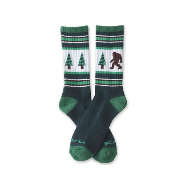 Unisex crew socks featuring a soft knit construction, ribbed cuffs, comfortable stretch fit, and playful graphic design for everyday casual wear