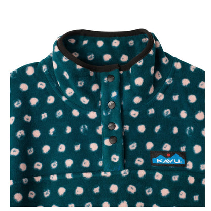 Kavu Women's Cavanaugh Fleece Pullover - Pinerose Dots