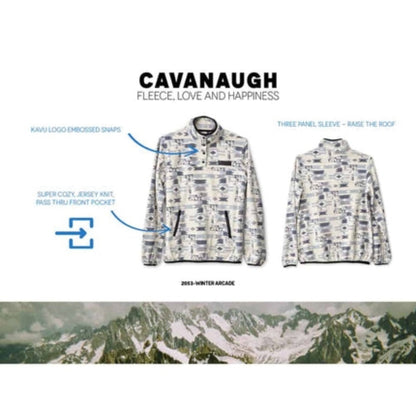 Kavu Women's Cavanaugh Fleece Pullover - Sonic Boom