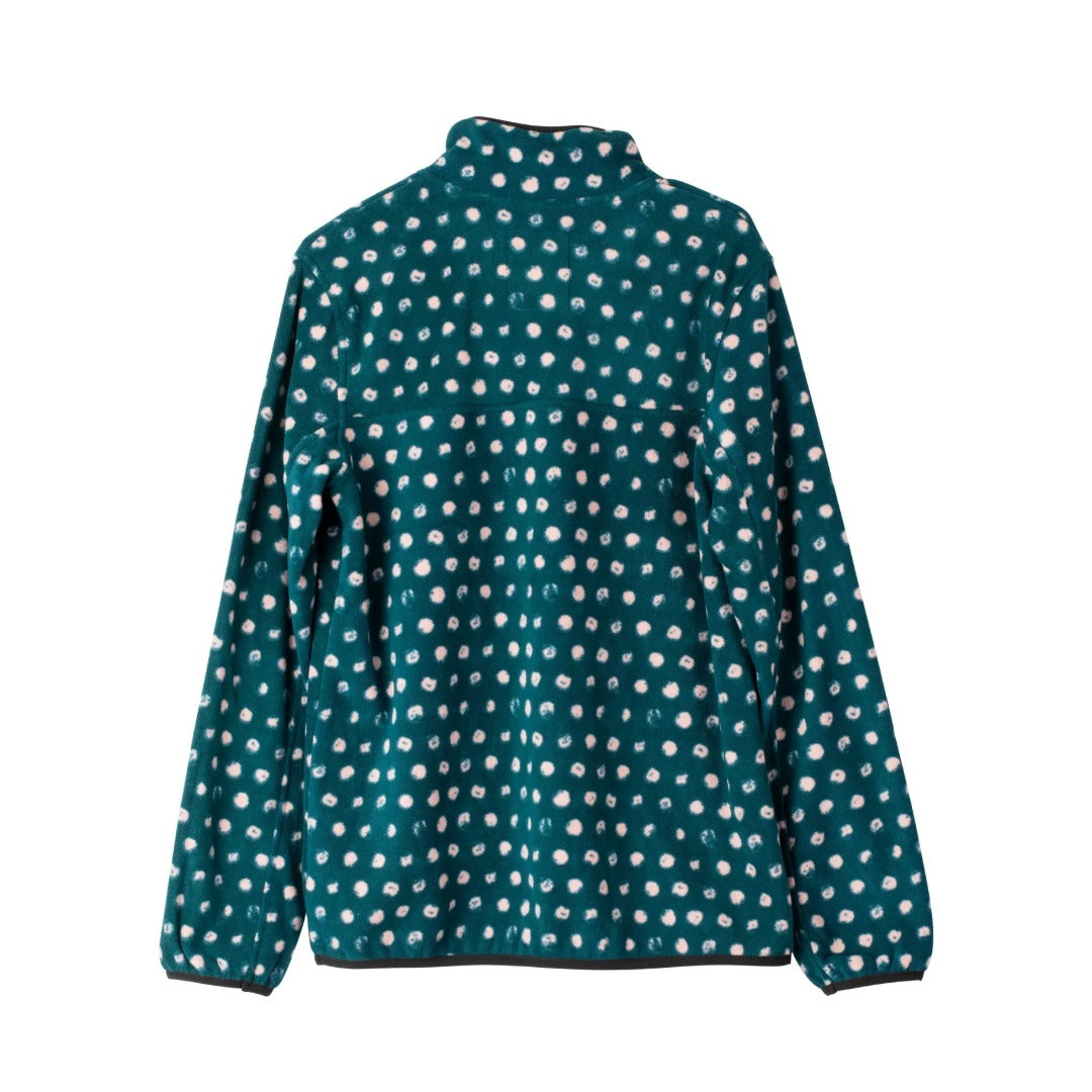 Kavu Women's Cavanaugh Fleece Pullover - Pinerose Dots