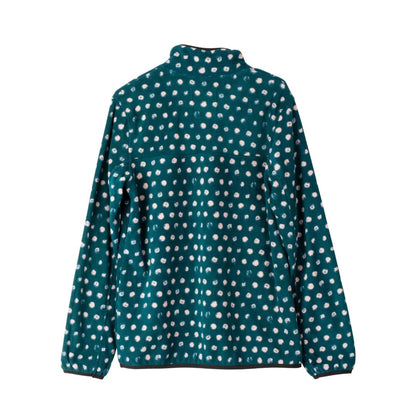 Kavu Women's Cavanaugh Fleece Pullover - Pinerose Dots