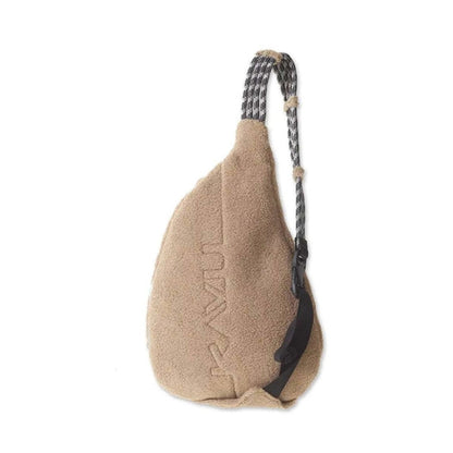 Kavu Rope Fleece Sling Bag - Khaki