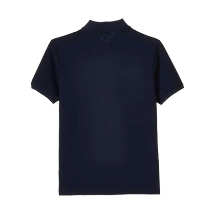 Lacoste Boys Short Sleeve Classic Pique Polo Shirt - Navy Blue