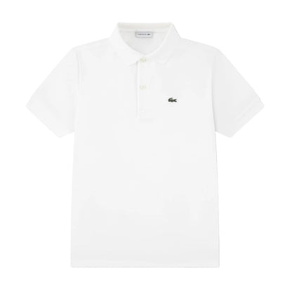 Lacoste Unisex-Child Short Sleeve Classic Pique Polo
