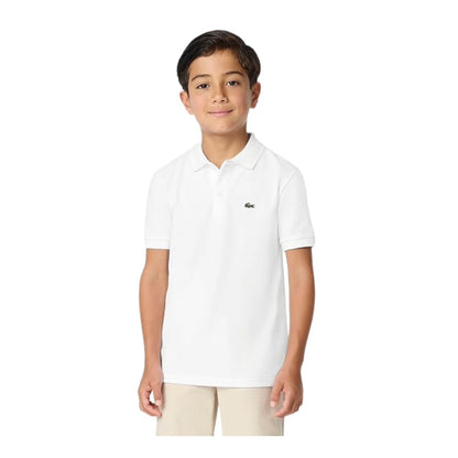 Lacoste Unisex-Child Short Sleeve Classic Pique Polo