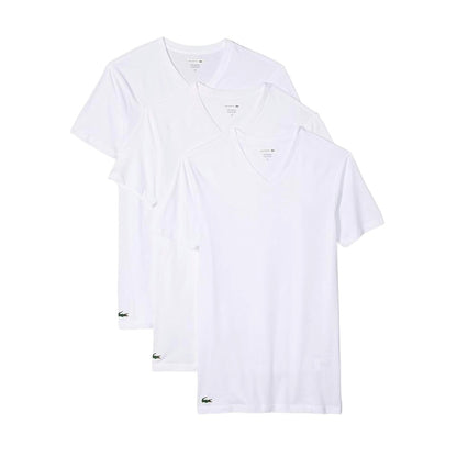 Lacoste Men's 3 Pack V-NECK T-Shirt