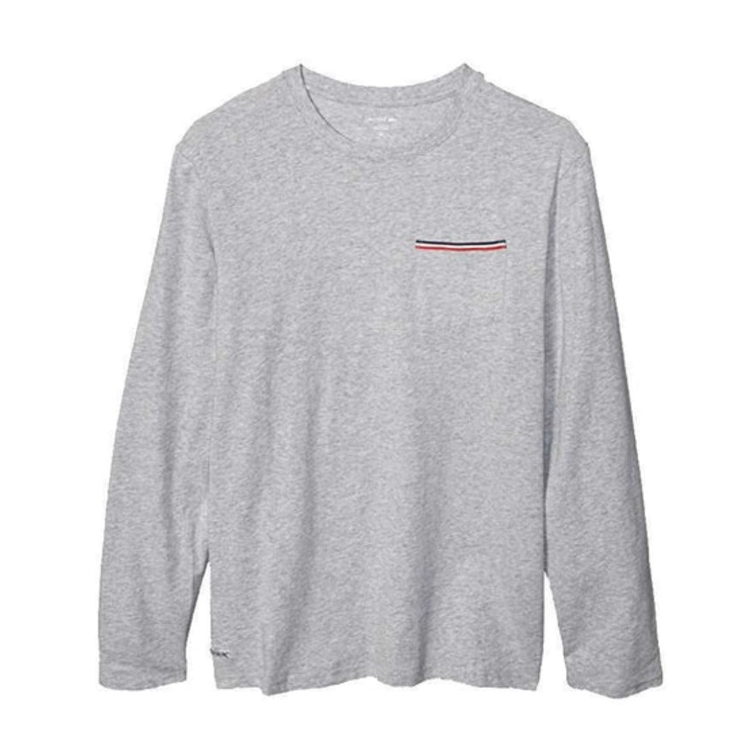 Lacoste men’s long sleeve crewneck t-shirt made from soft cotton, featuring a regular fit and signature crocodile logo for everyday wear.