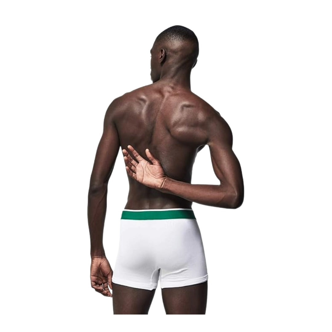 Lacoste Men's Underwear Cotton Stretch Trunks 3 Pack