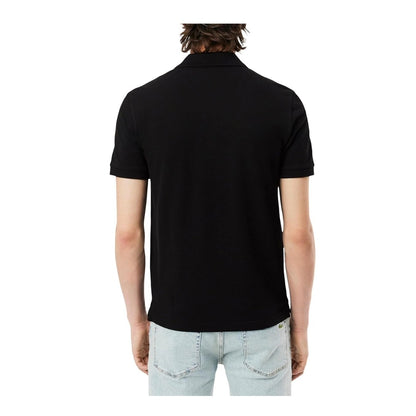 Lacoste Men's Petit Piqué Slim Fit Polo Shirt - Black