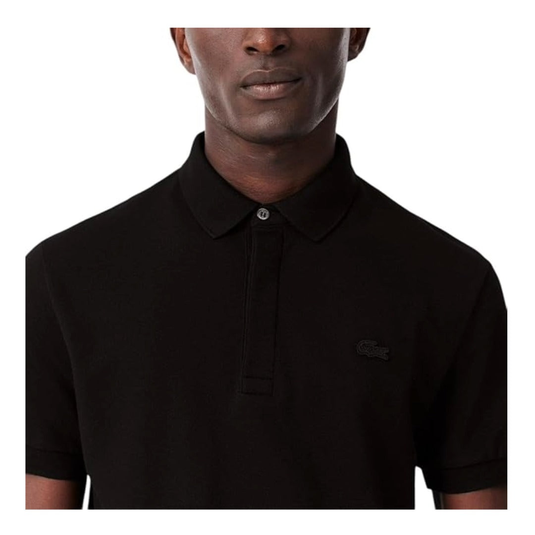 Lacoste Men's Short Sleeve Paris Polo Shirt - Black