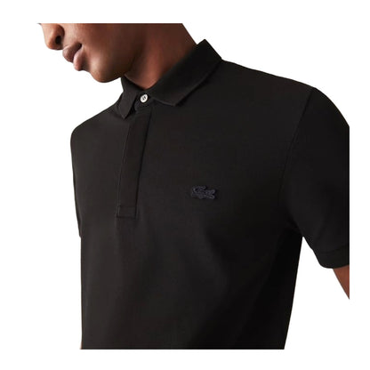 Lacoste Men's Short Sleeve Paris Polo Shirt - Black