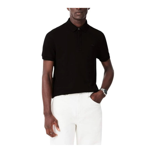 Lacoste Men's Short Sleeve Paris Polo Shirt - Black