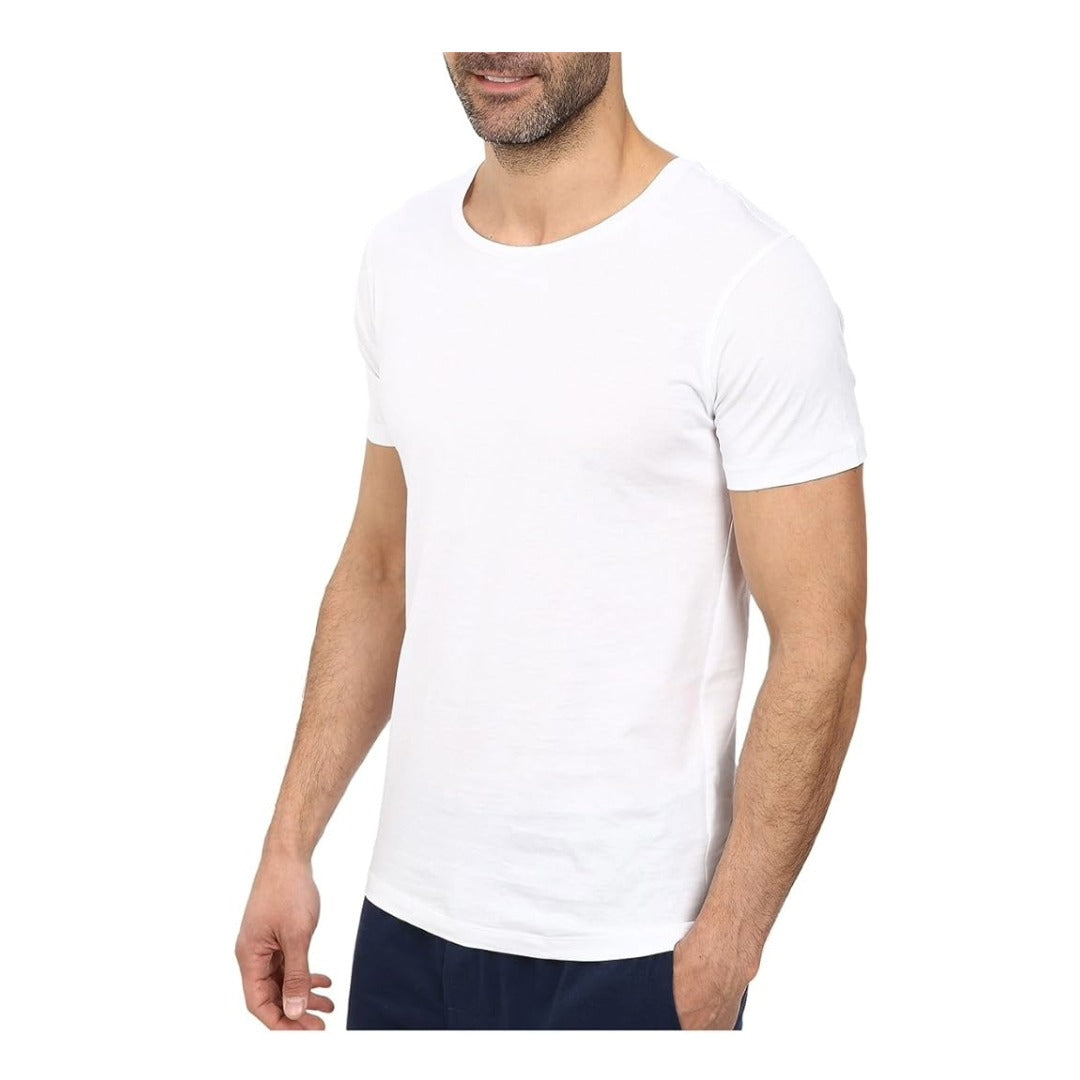Lacoste Men's Cotton Crew-Neck T-Shirt Undershirt 3 Pack