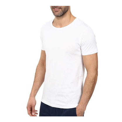 Lacoste Men's Cotton Crew-Neck T-Shirt Undershirt 3 Pack