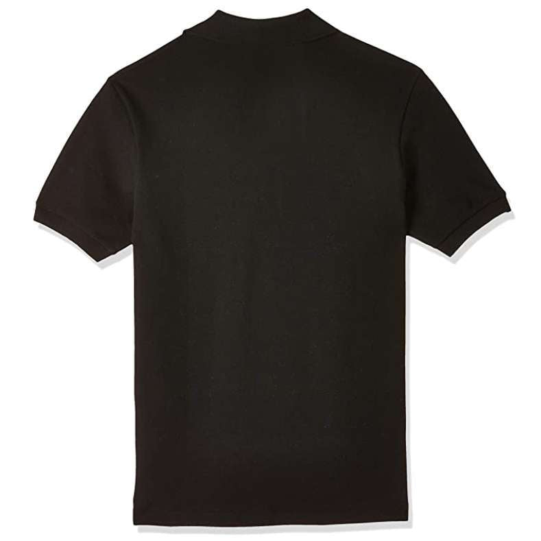 Lacoste Boys Short Sleeve Classic Pique Polo Shirt (Black)