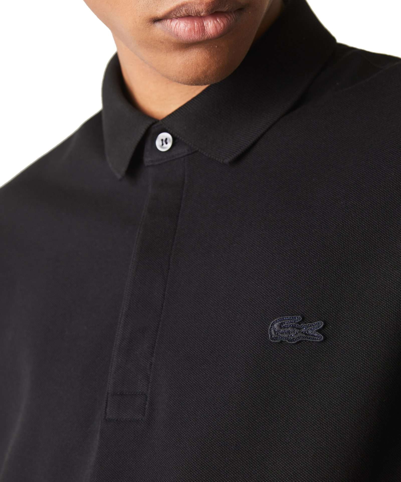 Lacoste Men's Short Sleeve Paris Polo Shirt - Black