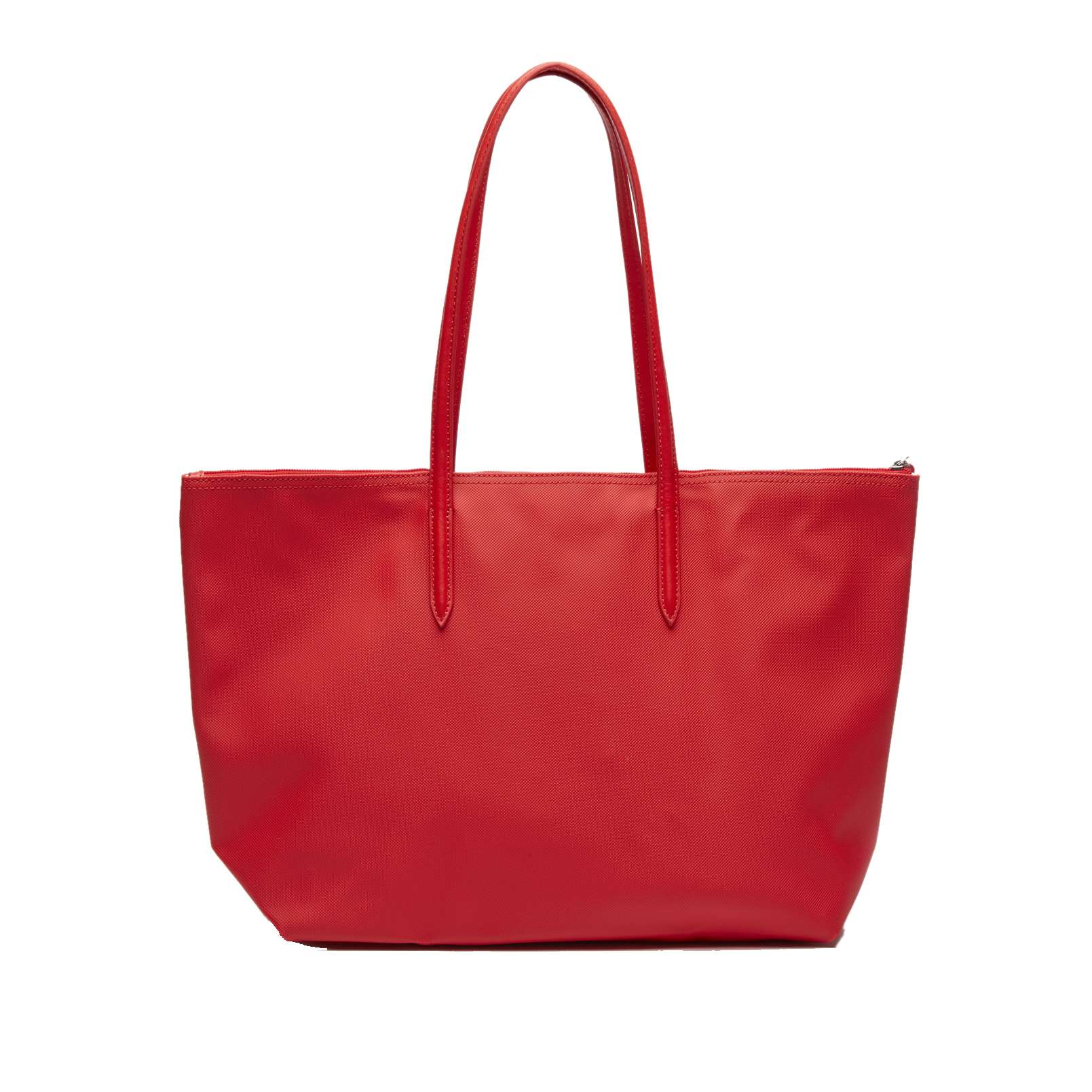 Lacoste Women's L.12.12 Concept Zip Tote Bag (High Risk Red)