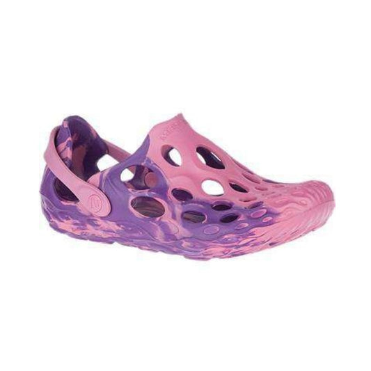 Women’s lightweight molded water shoes featuring a slip-on design, ventilation and drainage ports, contoured cushioned footbed, flexible construction, and durable traction outsole for beach, boating, camping, and water activities
